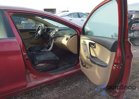 2013 Hyundai Elantra Gls from USA, damaged, VIN 5NPDH4AE9DH268842